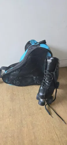 Patins Semi Profissional - Quad Klassic - acompanha bolsa ! pouco uso