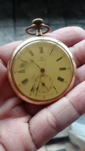 Relógio antigo de bolso da época de 1900 aproximadamente.