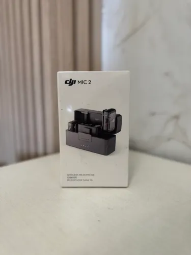 MICROFONE DJI MIC 2 (2 MIC + 1 RECP + 1 CASE)