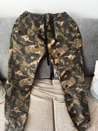 Calça masculina mesclado soldado (pool jeans)