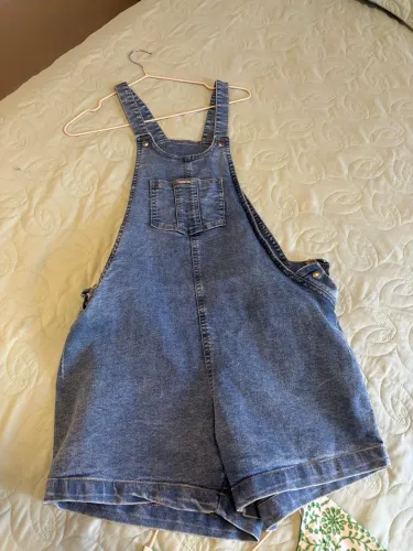 Jardineira Jeans 16 pouquíssimo uso