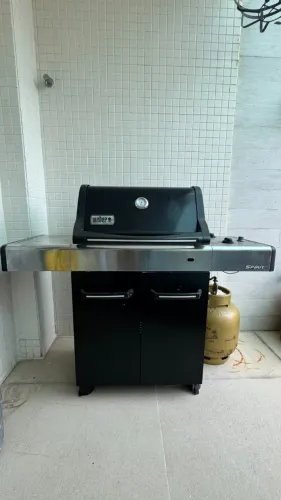 Churrasqueira Weber a Gas Spirit TOP!!!