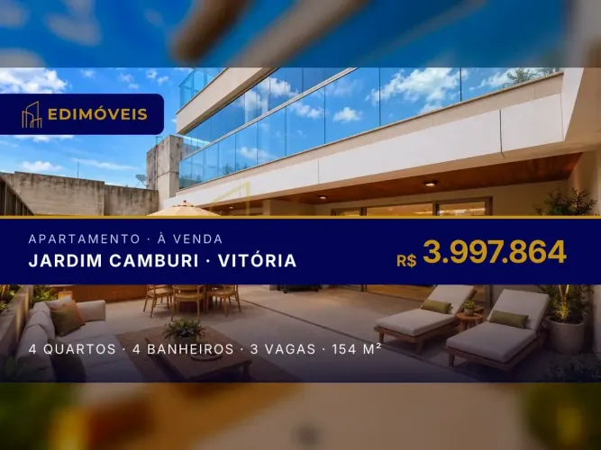 Viva a tranquilidade em Jardim Camburi: Garden com design biofílico e conforto!
