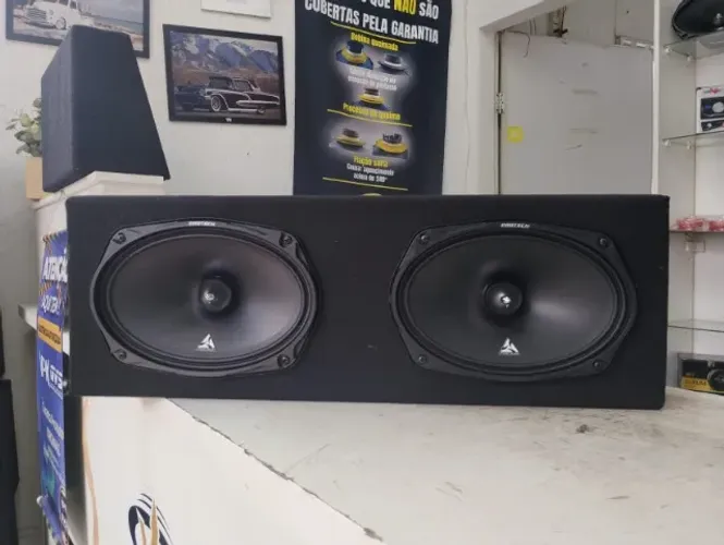  CAIXA COM PAR DE 6X9 PROTECH 280RMS CADA !!