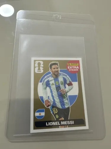 figurinha messi legend gold copa 2026