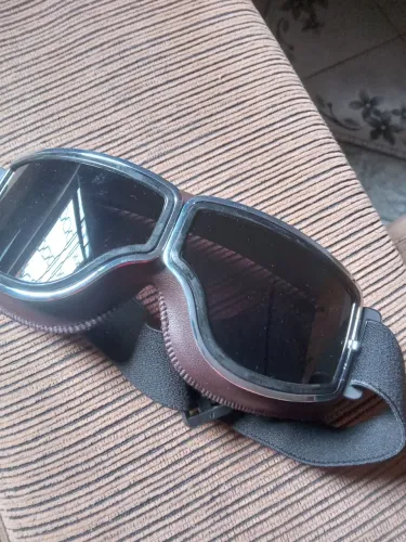 Óculos Motociclista Vintage Estilo Aviador