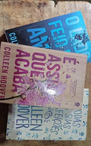Kit 3 livros de Colleen Hoover