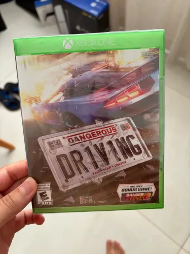 Dangerous driving Xbox one lacrado (jogo raro)