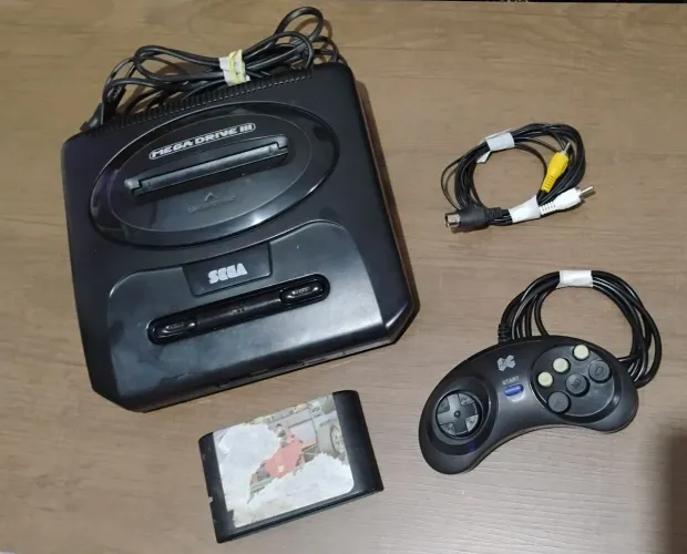 ? Mega Drive 3 + Grande Prêmio Mônaco - R$ 280