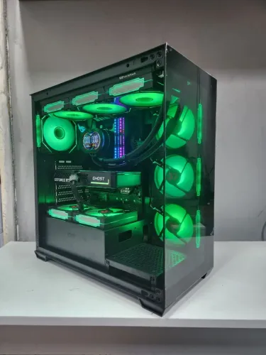 PC GAMER RYZEN 5 + RTX 5060 8GB + WATER COOLER 360MM COM TELA