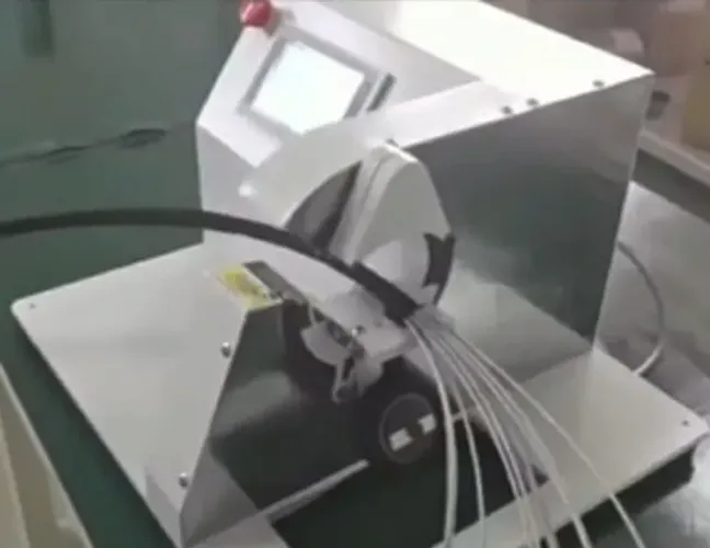 Máquina Enfitadeira Automática passa fita em chicotes elétricos