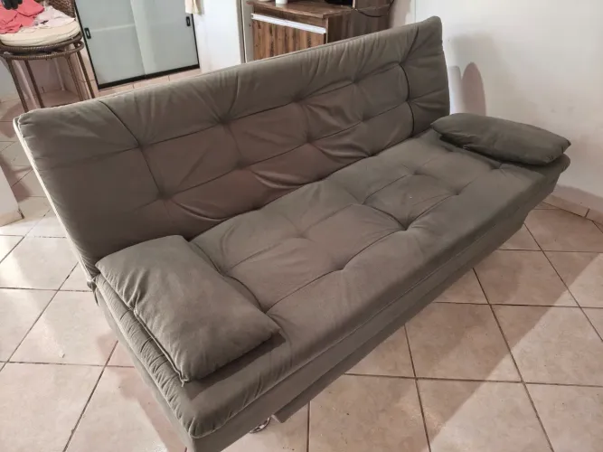 Sofá Cama Cinza