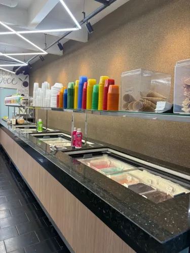 Móvel para sorveteria 