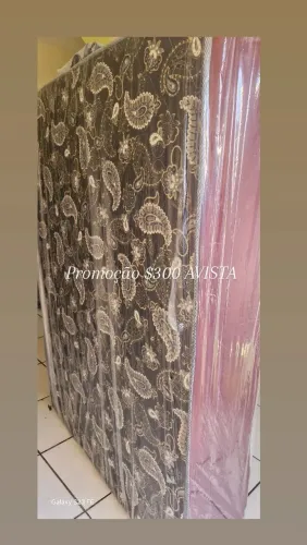 Cama box casal popular conjugada