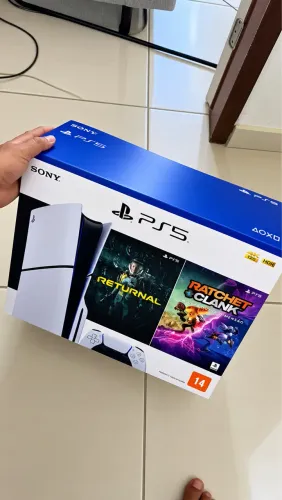 PS5 SLIM - MÍDIA FÍSICA