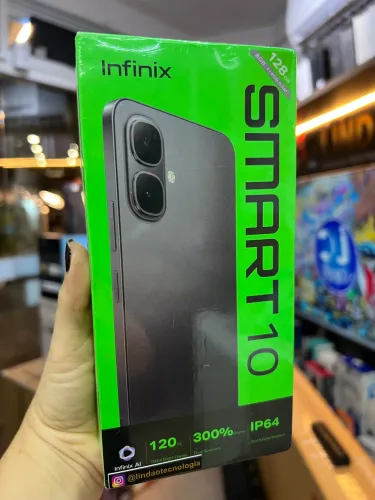 IFINIX SMART 10 128GB NOVO | LACRADO | LOJA FÍSICA | NOTA FISCAL