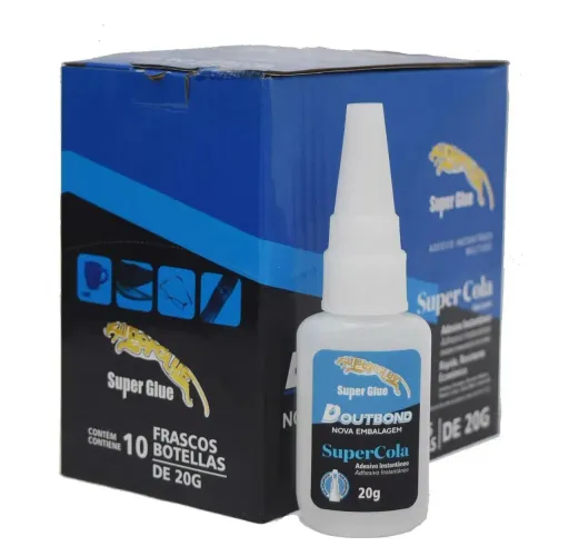 Cola instantânea 20G com 10 Doutbond atacado