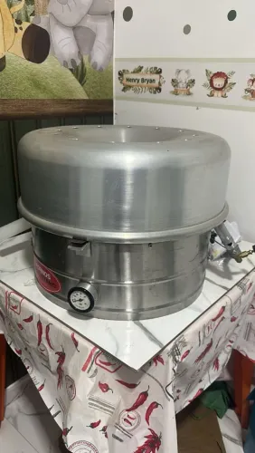 Forno para pizza super rápido, em 2 minutos pronta!