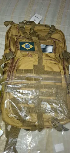 VENDO MOCHILA TÁTICA ZERO COR CAQUI