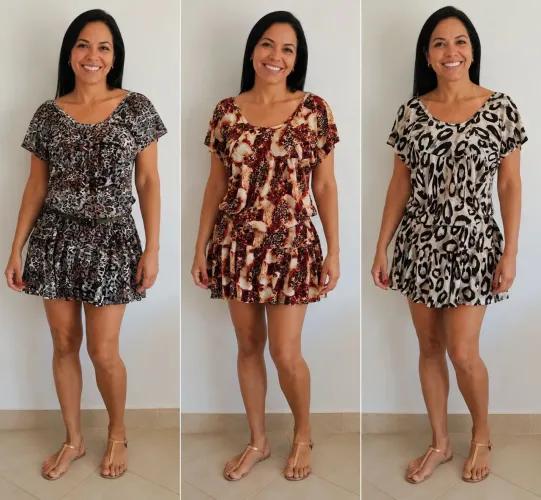 Kit Três Vestidos
