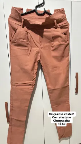Calça com elastano