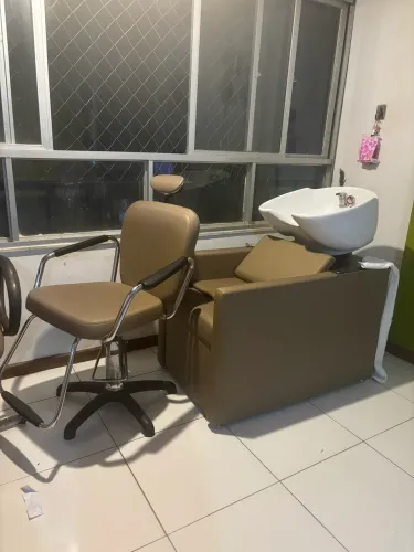 Lavatório de porcelana para salão