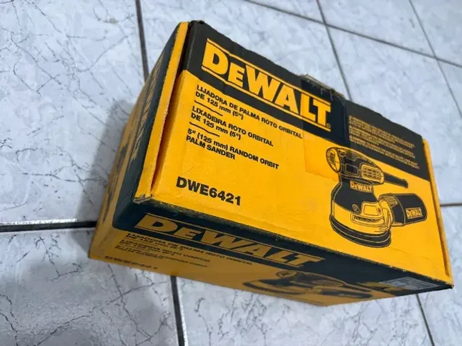 Lixadeira Roto Orbital DeWALT DWE6421 125mm (5?) - Excelente Estado