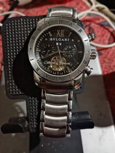 Relógio BVLGARI prateado