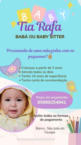 Babá ou Baby Sitter