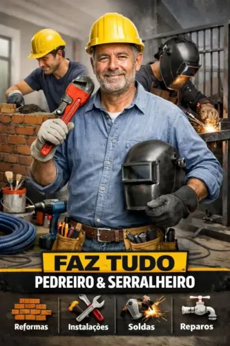 Pedreiro/faz tudo para Kobrasol
