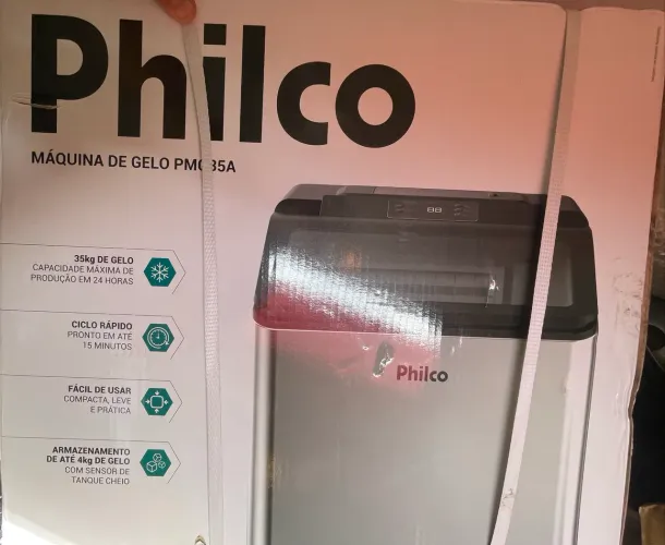 Máquina nova de fazer gelo 35kg