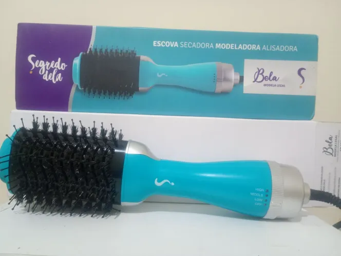 Escova Secadora Modeladora Modela Legal Segredo Dela
