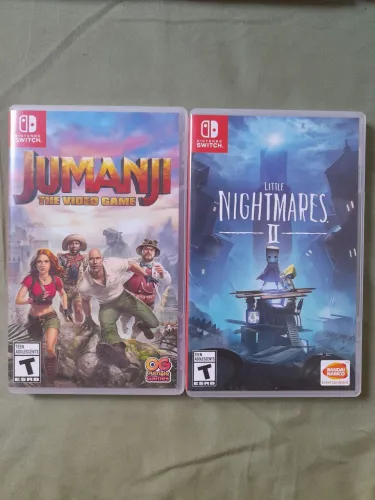 Dois jogos Nintendo Switch