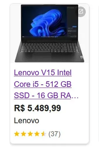 Notebook LENOVO