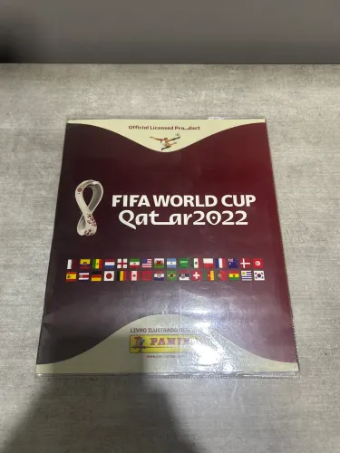 Álbum da copa de 2022 ( capa brochura )