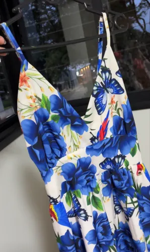 Vestido Longo estampado