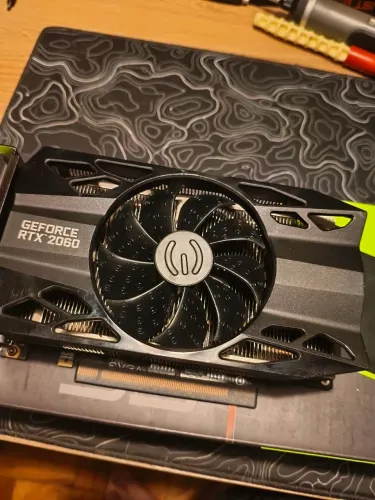 RTX 2060 6GB EVGA + CAIXA ORIGINAL