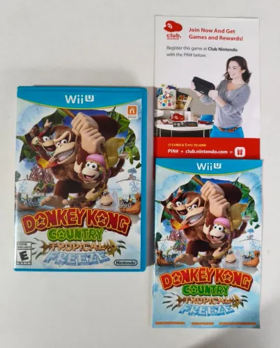 Jogo Donkey Kong Country Tropical Freeze Wii U