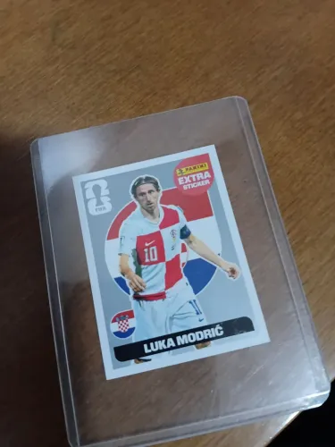 Vendo extra sticker do luka modric prata