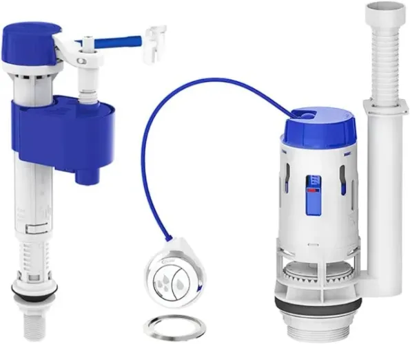 Kit Economia P/Caixa Acoplada Universal Sanitário Censi Dual Flush