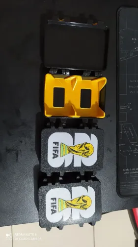 Porta figurinhas da copa do mundo 