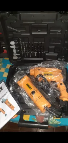 Kit furadeira e esmerilhadeira 