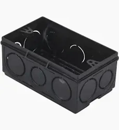 Caixa de Luz 4x2 Tigre reforçada preta