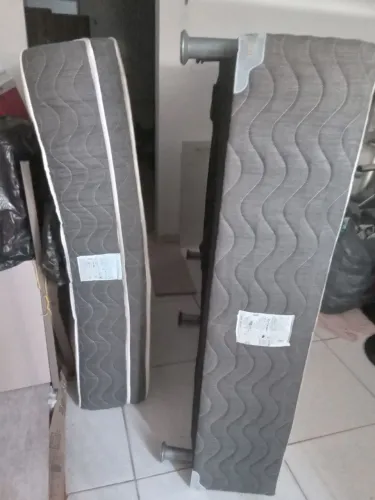 Cama Box casal - colchão mola!