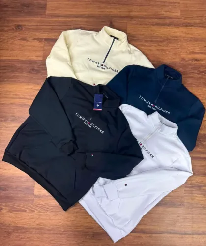 MOLETOM MEIO ZIPER TOMMY HILFIGER ?