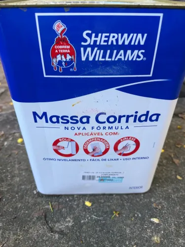 Massa corrida sherwin willians
