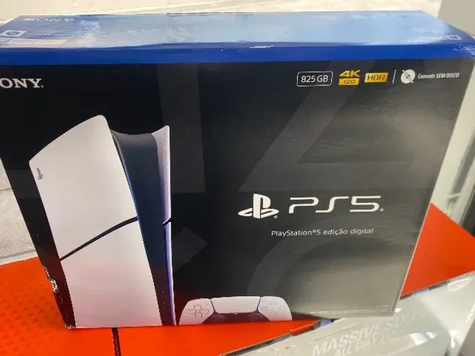 Ps5, 825gb. Parcelamos até 15x sem juros e aceitamos todos os tipos de pagamento