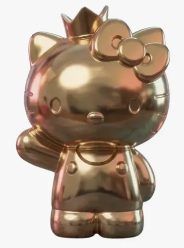 Hello kitty dourada BK
