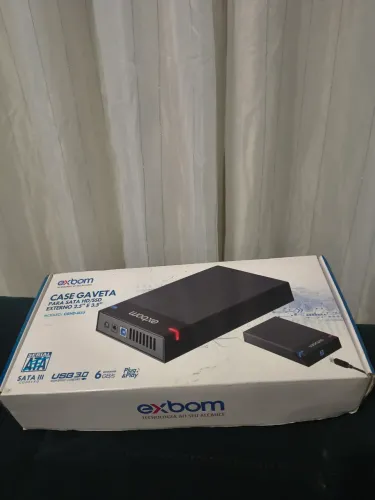 Cadê gaveta HD/SSD externo