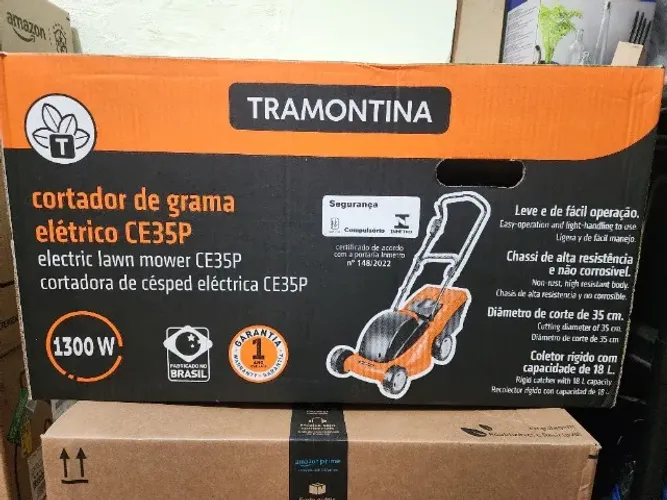 Cortador de Grama Elétrico Tramontina 1300W (NOVO)
